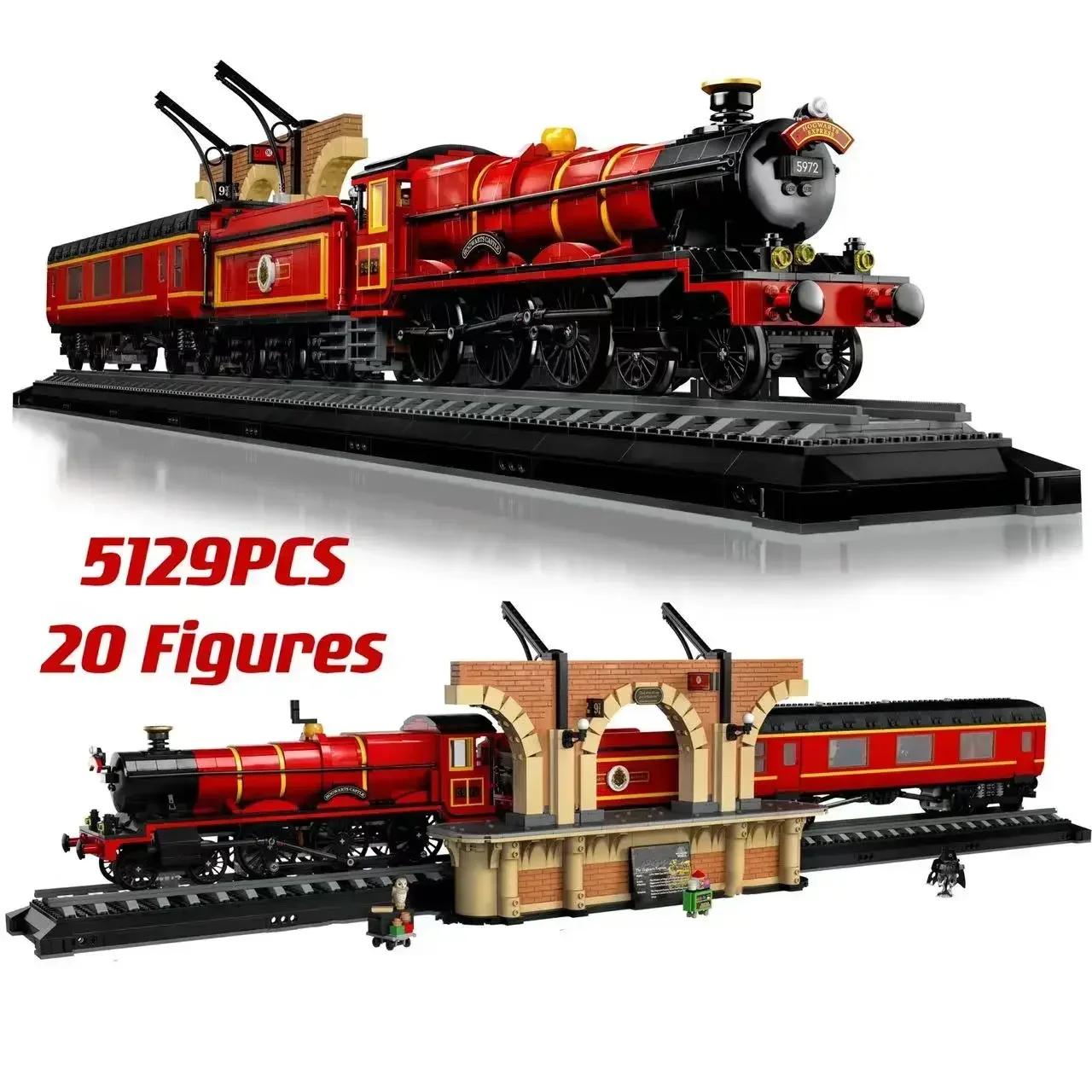 Hogiwartsed Express Train Building Bricks Minifigis 峭, ο , 5129 ,  , 76405 118cm